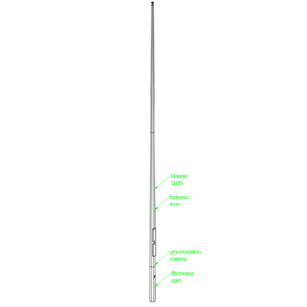 Lichtmast 15 meter - Afbeelding 5