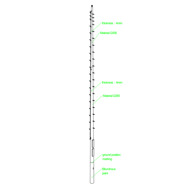 Lichtmast 15 meter - Afbeelding 3