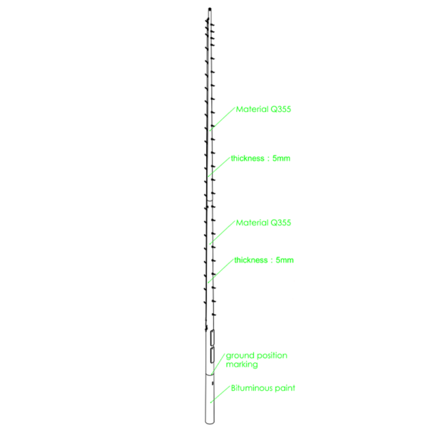 Lichtmast 18 meter - Afbeelding 3
