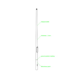 Lichtmast 4 meter los
