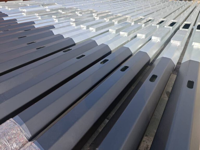 Coating mast