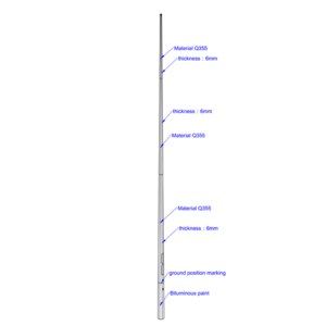 Lichtmast 20 meter